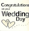 Picture of CONGRATS ON YOU WEDDING DAY CARD